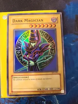 Yugioh TCG Dark Magician SYE-001 Unlimited Super Rare - VLP/NM - Image 1