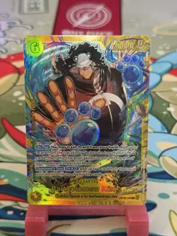 One Piece TCG Bartholomew Kuma OP12-119 SEC Legacy of the Master Foil - Image 1