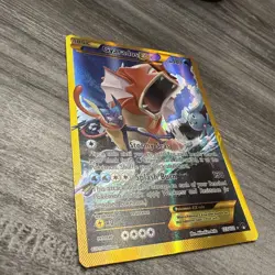 Pokemon TCG Gyarados EX 123/122 XY Breakpoint 2016 Secret Holo Rare Card NM - Image 3
