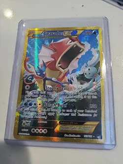 Pokemon Gyrados EX Card XY Breakpoint 123/122 Secret Rare 2016 - Image 1