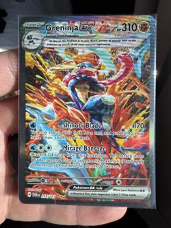 Greninja EX Twilight Masquerade Special Illustration Card 214/167 Mint/Near Mint - Image 1