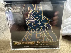 Pokemon Mega Evolution Pokemon Center Exclusive Lucario ETB FACTORY SEALED - Image 1