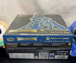 Mega Evolution (Lucario) Pokemon Center Elite Trainer Box ETB Factory Sealed - Image 5