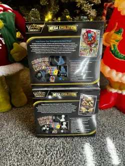 Pokemon TCG Mega Evolution Pokemon Center Exclusive ETB Set of 2 Factory Sealed - Image 4