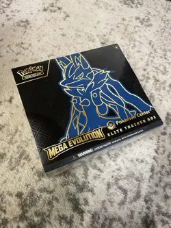 Pokemon Center Exclusive Mega Evolutions Elite Trainer Box ETB Factory Sealed - Image 1