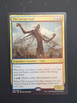 MTG - The Locust God - Hour of Devastation - 139/199 - English - NM - Image 1