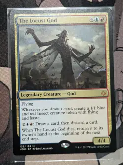 MTG - The Locust God - Hour of Devastation - 139/199 - English - NM - Image 1