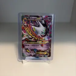 Mega M Gengar EX Promo XY166 Black Star Promo Pokemon Card Holo - Image 1