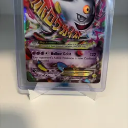Mega M Gengar EX Promo XY166 Black Star Promo Pokemon Card Holo - Image 3