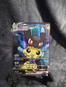 Pokemon Pikachu Cosplay Mega Charizard X Custom Fan Art Card - Image 1