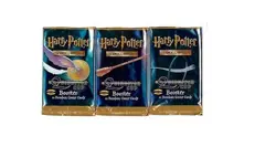 Lot of 3 Vintage HARRY POTTER QUIDDITCH CUP Booster Trading Cards Sealed $5Sh - Image 1