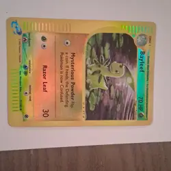 Pokemon Bayleef 70 HP Expedition Base Set 071/165 Reverse Holo Uncommon Card - Image 2