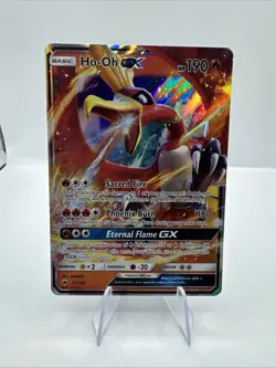 Ho-Oh GX 21/147 Ultra Rare SM - Burning Shadows Pokemon Card - Image 1