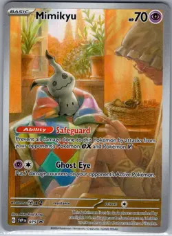 Mimikyu SVP 075 SV: Scarlet & Violet Promo Cards - Pokemon Card - NM - Image 1