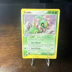 Pokemon Cradily 3/100 EX Sandstorm Holo Rare Card - Image 1