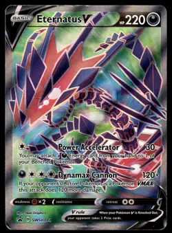 Pokemon TCG SWSH: Sword & Shield Promo Cards #SWSH044 Eternatus V DMG - Image 1