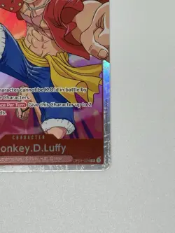 Bandai One Piece Card Game Monkey.D.Luffy OP01-024 SR Foil Alt Art Premium Boos. - Image 3