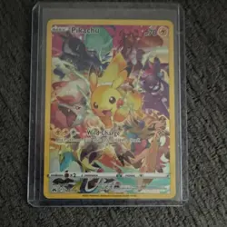 Pokemon TCG 2023 Holo Card Lot Pikachu Leafeon VSTAR Trainer 8 Cards - Image 3