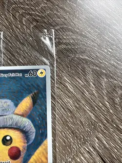 Pikachu with Grey Felt Hat 085 Sv: Scarlet & Violet Promo Card Van Gogh Sealed - Image 3