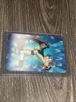 Vintage 1998 POKEMON 3-D Viz Video TEAM ROCKET Promotional Card PIKA-0025D/DVD - Image 3