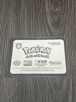 Vintage 1998 POKEMON 3-D Viz Video TEAM ROCKET Promotional Card PIKA-0025D/DVD - Image 4