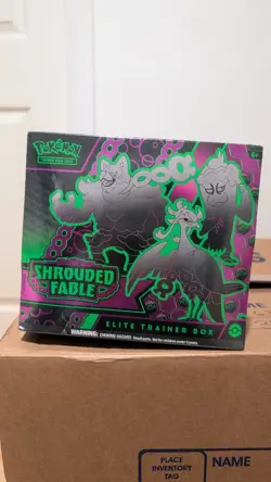 Pokemon TCG Shrouded Fable ETB Pokemon Center Exclusive Factory Sealed - Image 1