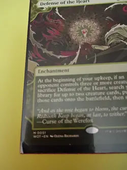 MTG: Defense of the Heart - Foil - Wilds of Eldraine: Enchanting Tales - NM - - Image 3