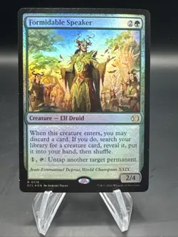 Formidable Speaker (FOIL) - Lorwyn Eclipsed 2026 ECL MTG Magic The Gathering - Image 1