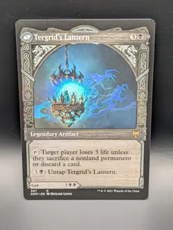 MTG - Tergrid, God of Fright / Tergrid's Lantern - SHOWCASE - KHM 307 - NM - Image 2