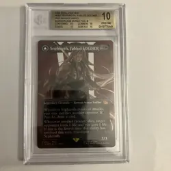 Sephiroth, Fabled SOLDIER (Borderless) (Surge Foil) Final Fantasy Foil 0547 - Image 1