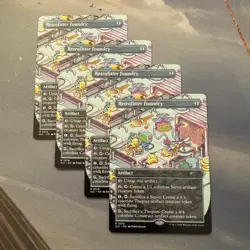 4x Retrofitter Foundry MINT 18 Secret Lair Countdown SLC MTG Rare Unplayed Mint - Image 1