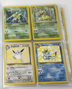Pokemon Vintage Jungle Base Set Bundle with Binder with 6 Rare Holo Cards WOTC - Image 4