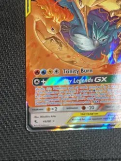 2019 Moltres & Zapdos & Articuno GX 44/68 Hidden Fates Holo Tag Team Pokemon NM - Image 5