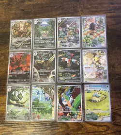 POKEMON TCG LOT OF 12 ILLUSTRATION RARES MIXED SETS ALL NM+ ENGLISH - Image 1