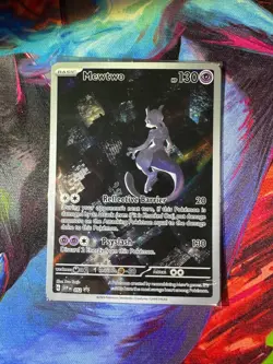 Mewtwo SVP 052 Black Star Promo 151 Full Art Holo Pokemon TCG Sealed - Image 1