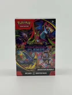 Pokemon TCG: Phantasmal Flames Sealed Booster Bundle - Image 1