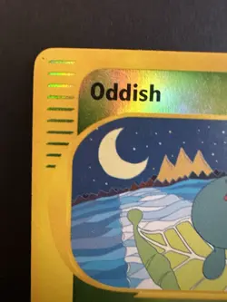 Pokemon TCG Aquapolis Oddish Reverse Holo 97/147 Moderately Played - Image 2