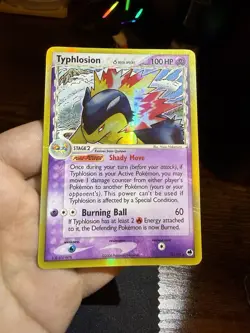 Pokemon Typhlosion (Delta Species) 12/101 EX Dragon Frontiers Holo - Image 1