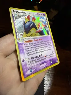 Pokemon Typhlosion (Delta Species) 12/101 EX Dragon Frontiers Holo - Image 2