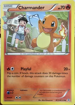 Pokemon TCG Charmander Radiant Collection RC3/RC32 - Image 1
