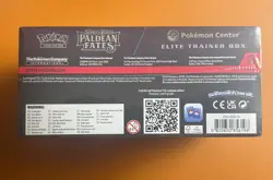 Pokemon Scarlet & Violet Paldean Fates Pokemon Center ETB Elite Trainer Box - Image 3