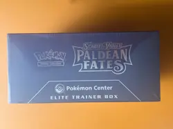 Pokemon Scarlet & Violet Paldean Fates Pokemon Center ETB Elite Trainer Box - Image 5