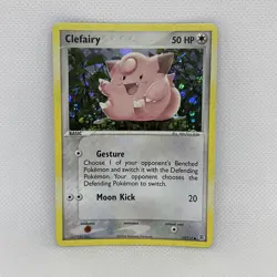 Clefairy 59/112 Reverse Holo Common FireRed & LeafGreen Pokemon NM - Image 2