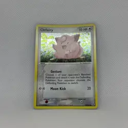 Clefairy 59/112 Reverse Holo Common FireRed & LeafGreen Pokemon NM - Image 3