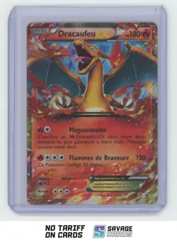 2014 Pokemon XY Promo French Dracaufeu EX #XY17 - Image 1