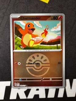 Charmander 020/217 Common Poke Ball Reverse Holo - Pokemon TCG Ascended Heroes - Image 1