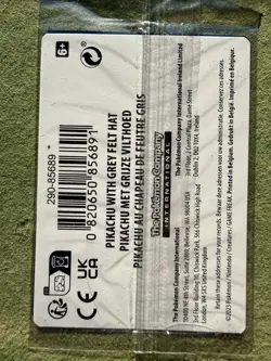 Pikachu with Grey Felt Hat Van Gogh SVP085 2023 Promo Pokemon TCG - Sealed #2 - Image 2