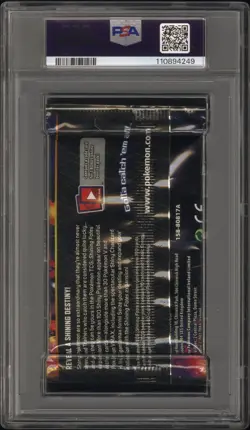 2021 Pokemon INT'L Shining Fates Foil Booster Pack Charizard Art PSA 7 Near Mint - Image 2