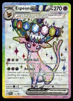 Pokemon TCG SV Promos #175 Espeon EX - Image 1