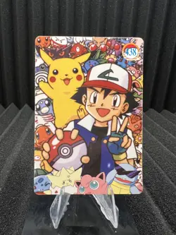 Pokemon Vintage Pocket Monsters Vending HOLO Prism Sticker Bandai 1999 Nintendo - Image 2